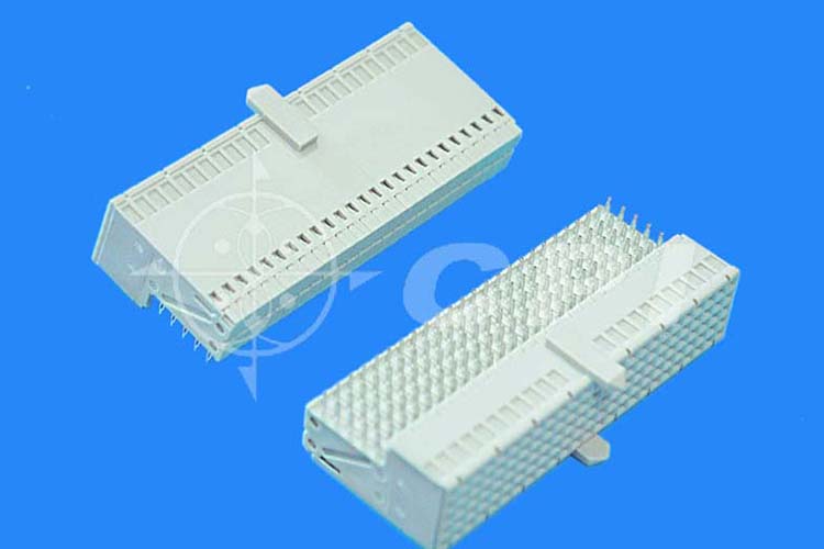 Right Angle Female Type AB25 Connectors for Free Boards